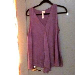 EXCELLENT CONDITION VIOLET TUNIC